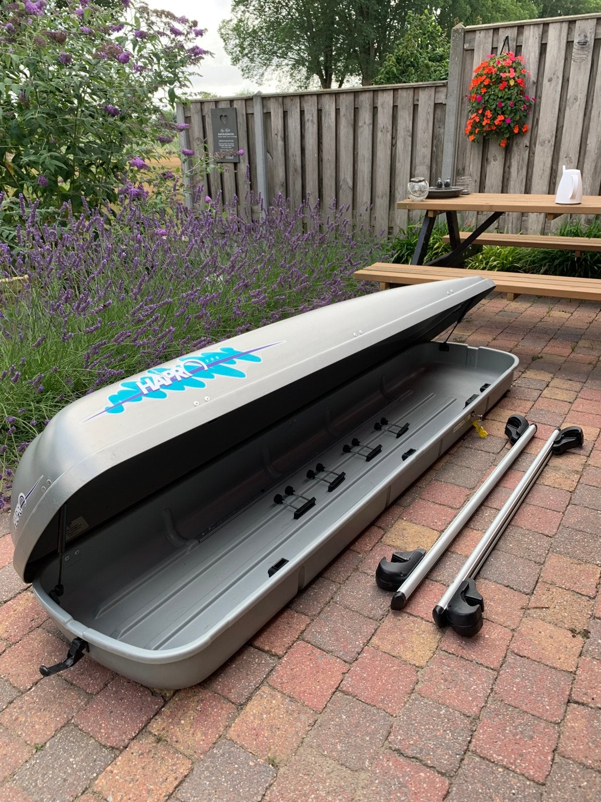 Harpo 300 dakkoffer met dakdragers, Auto diversen, Dakkoffers, Ophalen, Gebruikt