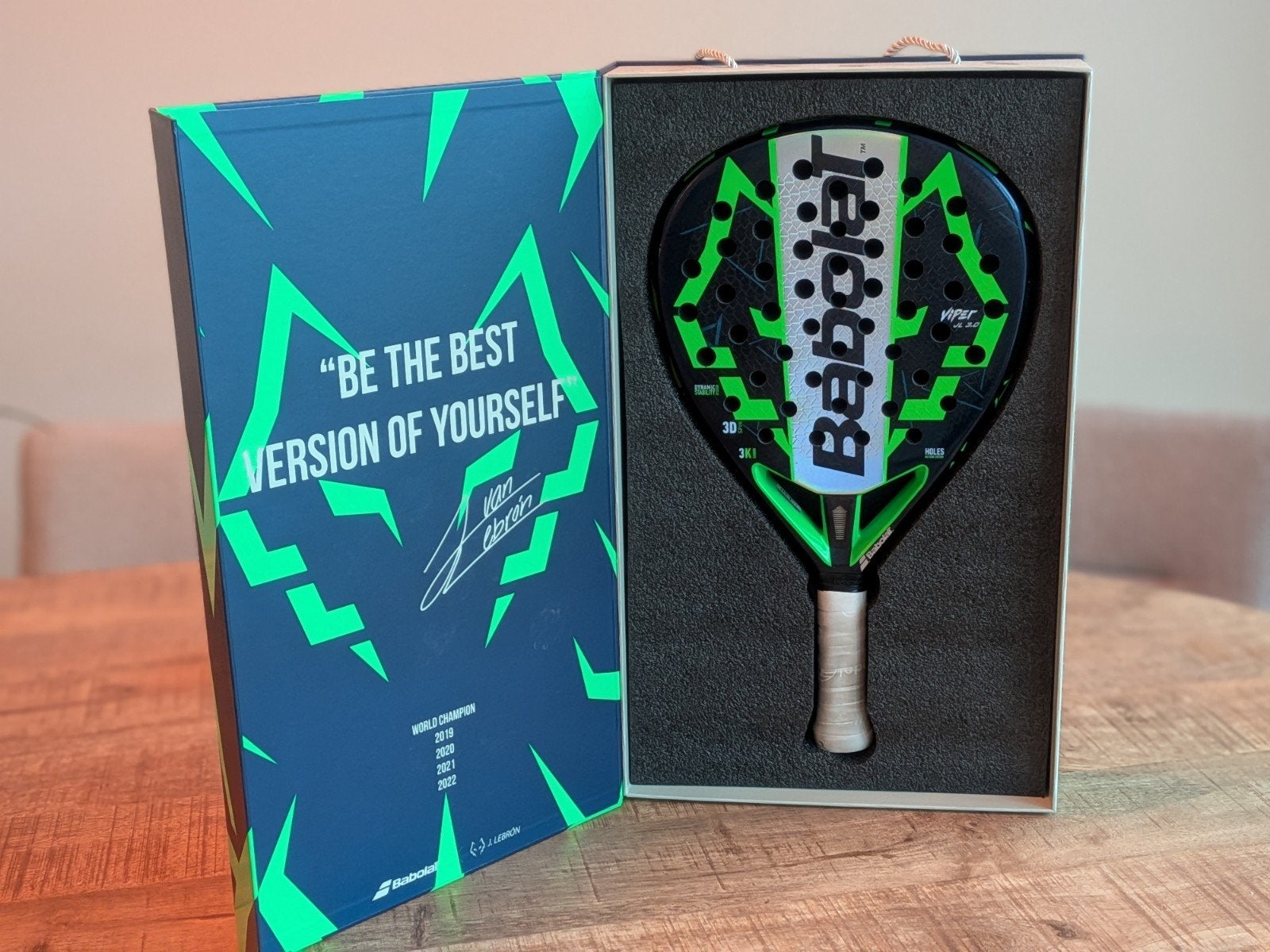 Babolat Viper Juan Lebron Padelracket - Nieuw in doos, Ophalen of Verzenden, Zo goed als nieuw