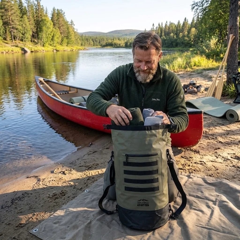Waterproof MOLLE Duffle Bag, Waterdichte Plunjezak, Overige merken, Outdoorsportshop, TF2215, Nieuw