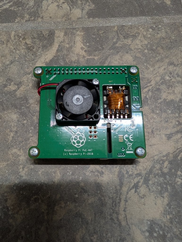Raspberry Pi PoE-HAT | origineel 2018, Ophalen of Verzenden, Gebruikt