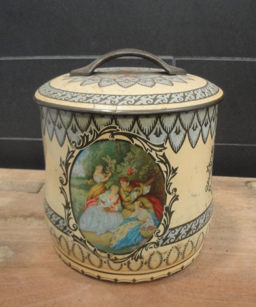 LEUKE VINTAGE SIGAREN BEWAARBLIK, Ophalen of Verzenden, Gebruikt, Thee, Overige merken