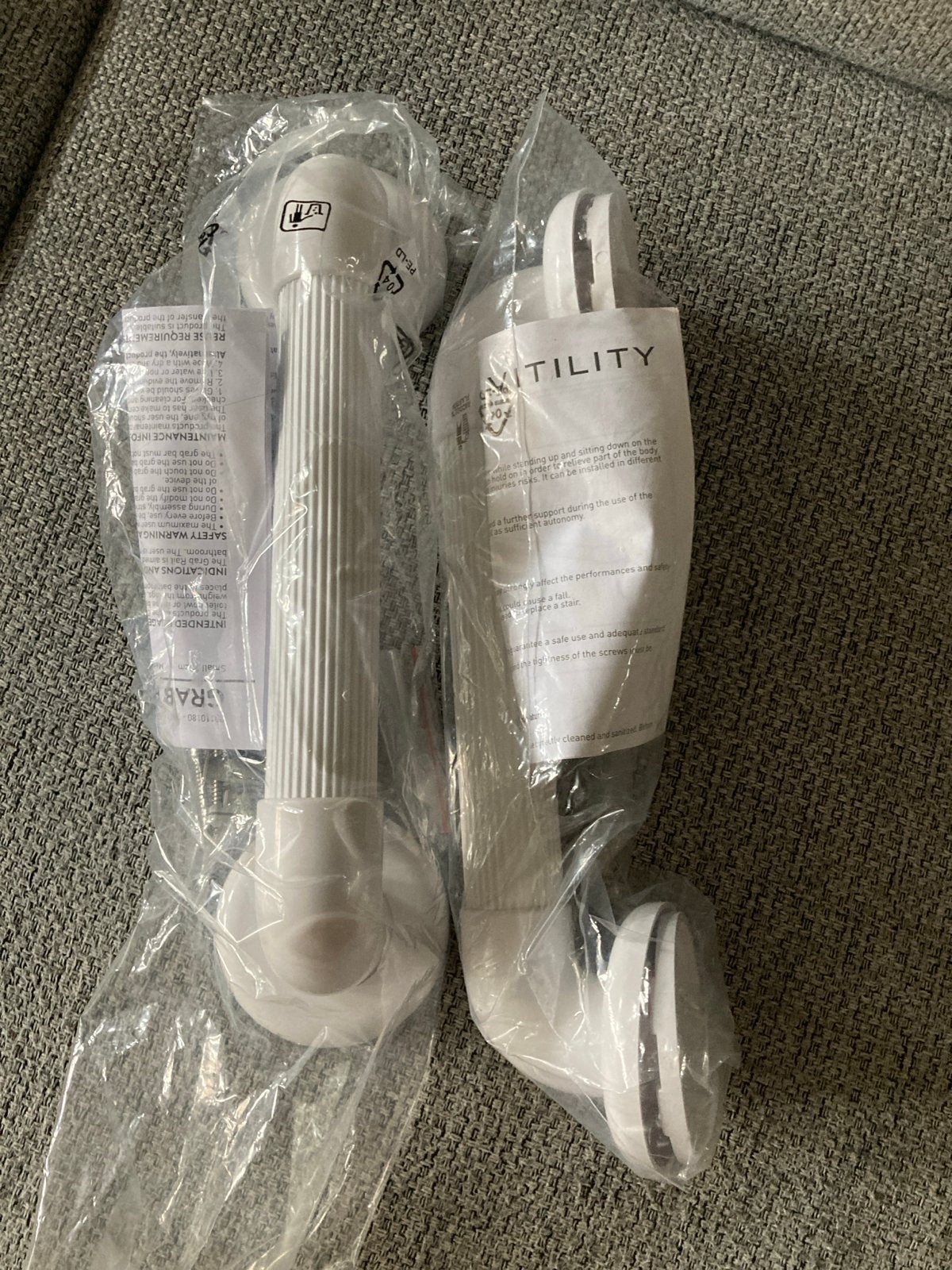 Vitility Nieuwe witte handgrepen, Ophalen of Verzenden, Nieuw, Overige typen
