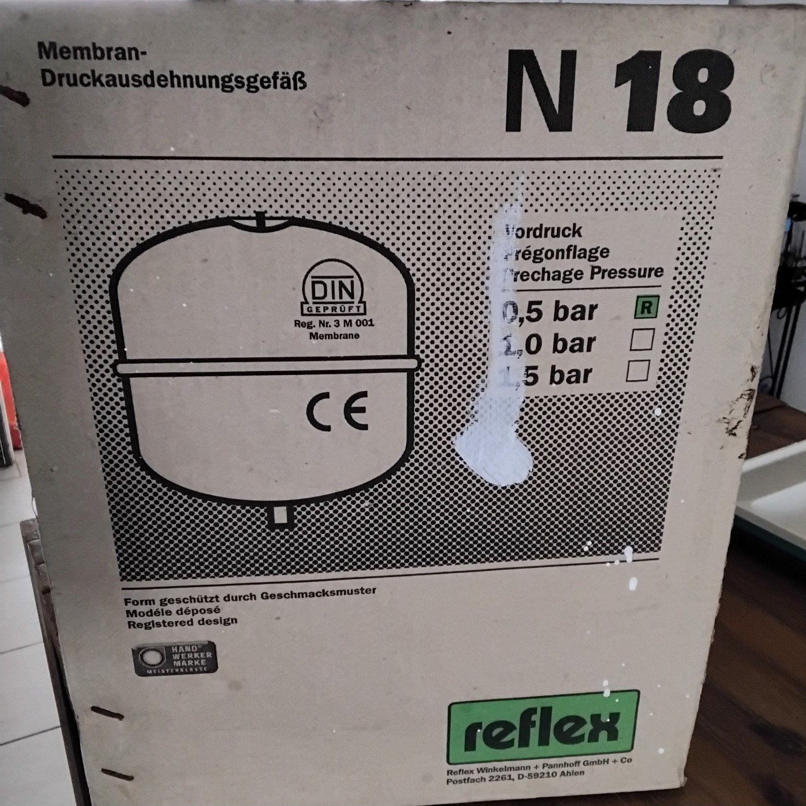 expansievat 18 L, Ophalen, Boiler, Minder dan 20 liter, Minder dan 3 jaar oud