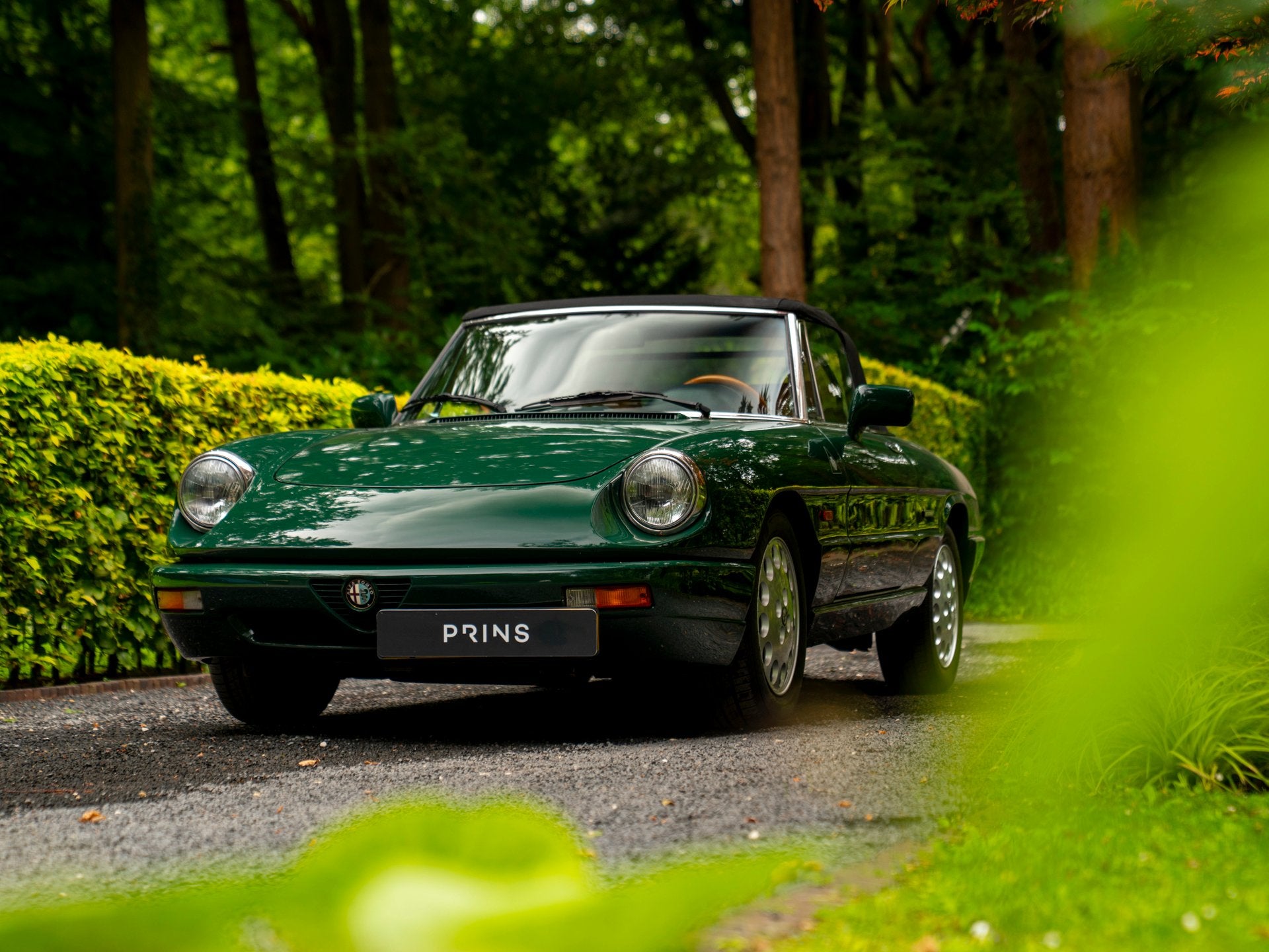Alfa Romeo Spider 2.0 (bj 1992), Auto's, Oldtimers, Beige, 1962 cc, Cabriolet, Bedrijf