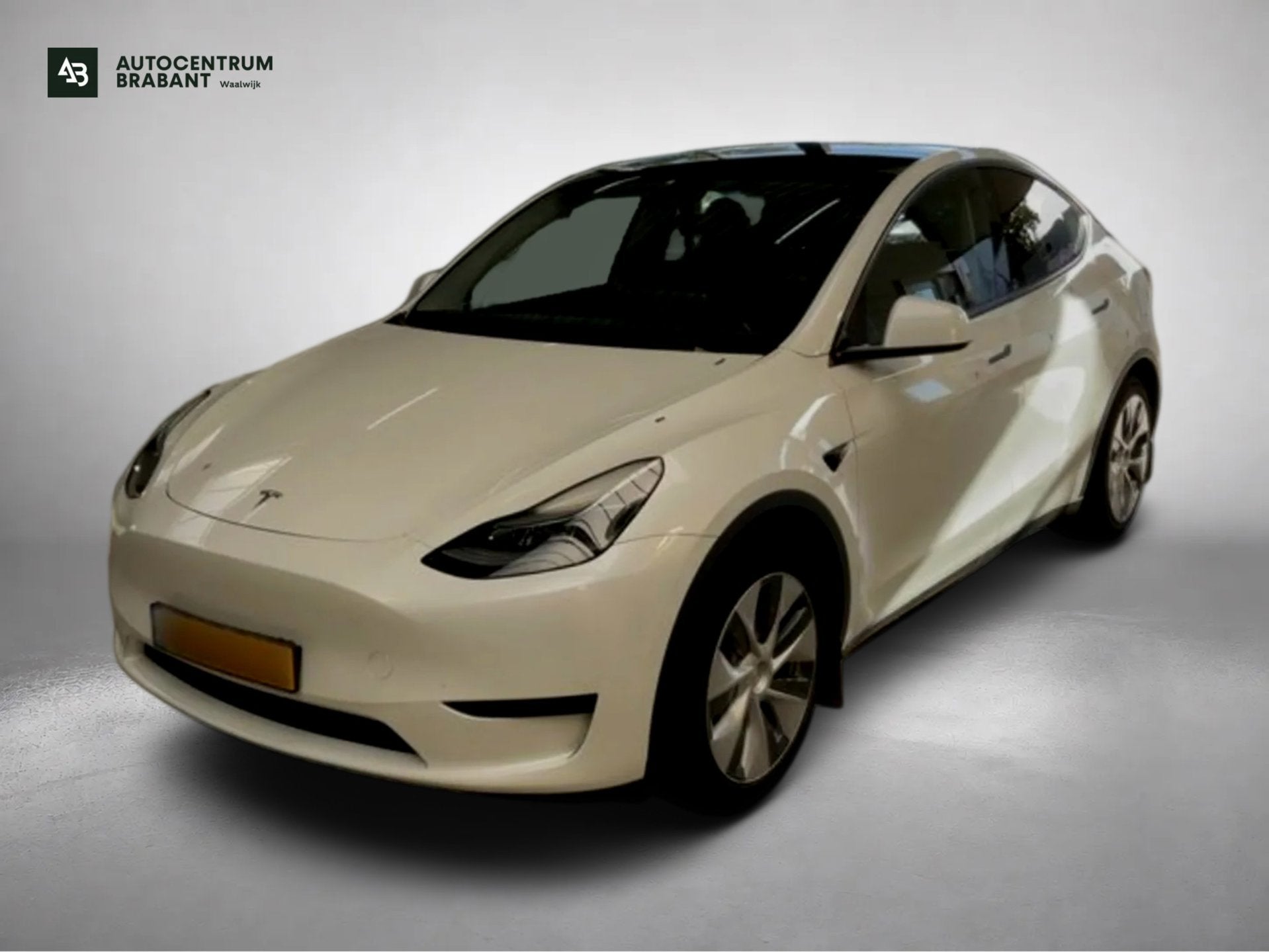 Tesla Model Y (1e Eig NL-auto Autopilot, Navi, Panorama, Cam, Auto's, Automaat, Achterwielaandrijving, Gebruikt, Zwart
