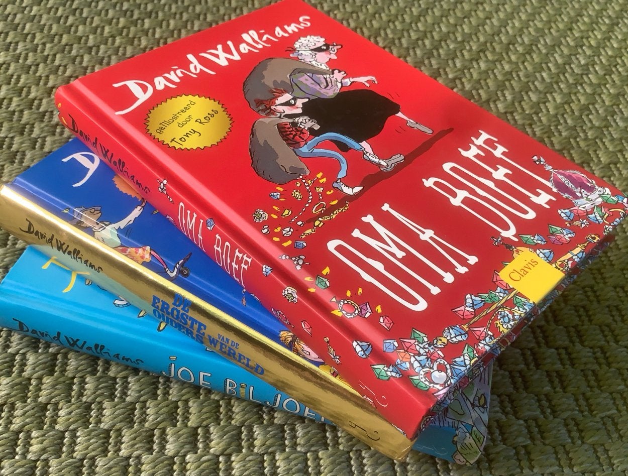 3x David Walliams: Joe Biljoen, Oma Boef, De Ergste Ouders, Ophalen of Verzenden, Gelezen, Fictie