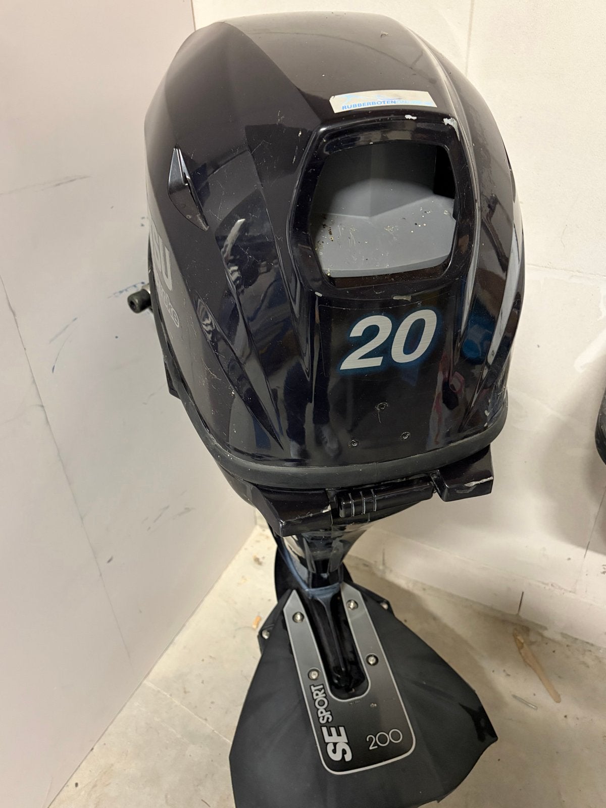 Tohatsu 20pk 4-takt kortstaart buitenboordmotor, Watersport en Boten, Buiten- en Binnenboordmotoren, Ophalen, 10 tot 30 pk, Gebruikt