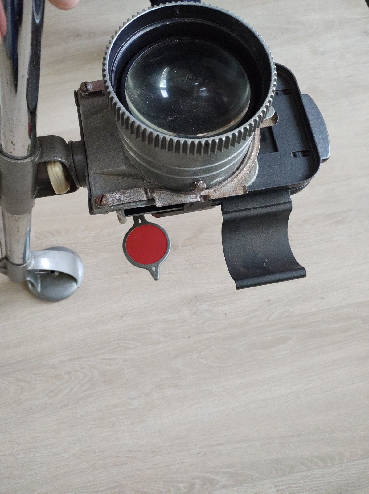 Vintage Opbouwprojector / Overheadprojector, Audio, Tv en Foto, Diaprojectors, Ophalen of Verzenden, Gebruikt, Met scherm