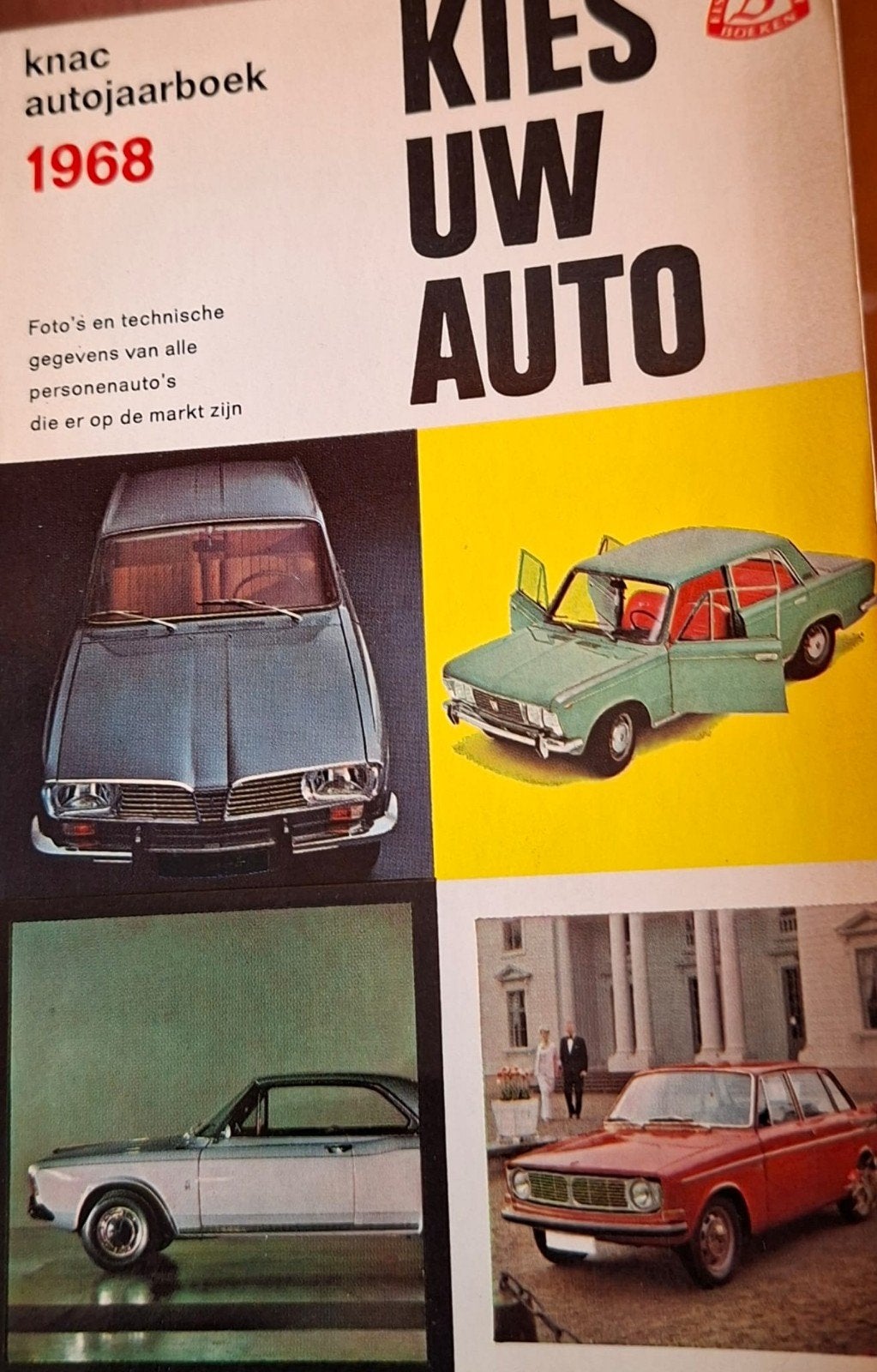 Kies uw Auto KNAK Autojaarboek 1968, Boeken, Auto's | Boeken, Ophalen of Verzenden, Gelezen, Algemeen, Koninklijke Nederlandse Automobiel Club