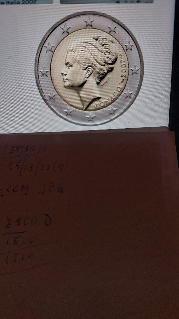 MOOIE 2 EURO GRACE KELLY, Ophalen of Verzenden, Monaco, 2 euro, Losse munt