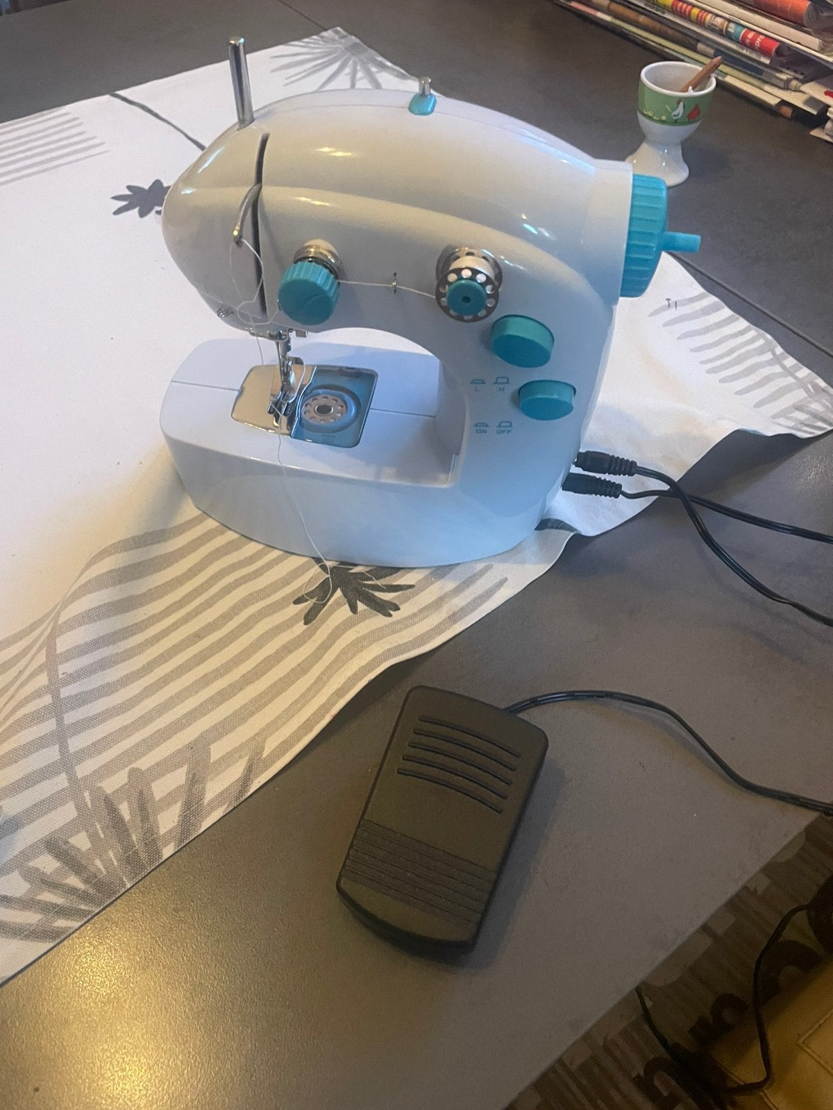 Mininaaimachine, Ophalen of Verzenden, Zo goed als nieuw, Lockmachine, Overige merken