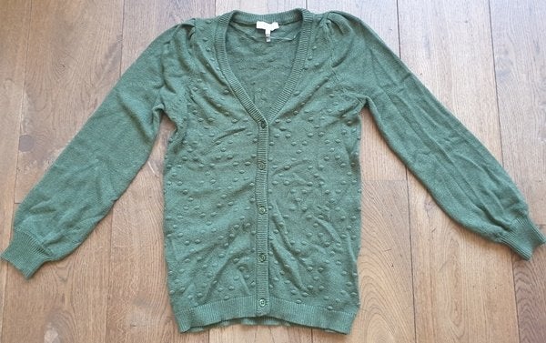 Groen Vest B.Young (XS), Ophalen of Verzenden, Maat 34 (XS) of kleiner, Gedragen, Groen