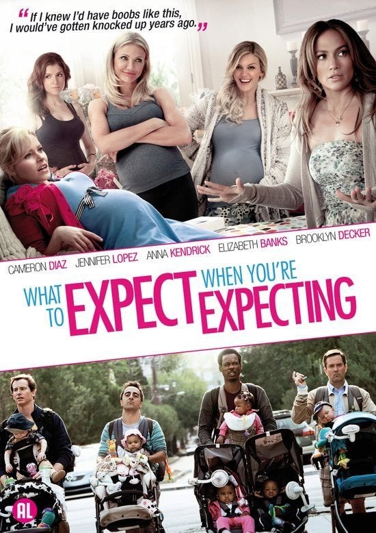 DVD - What to expect when you're expecting, Alle leeftijden, Ophalen of Verzenden, Zo goed als nieuw, Romantische komedie