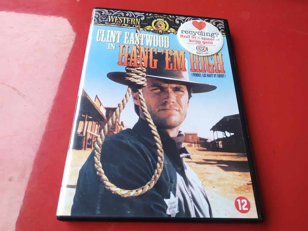 Hang 'em high, Cd's en Dvd's, Dvd's | Klassiekers, 1960 tot 1980, Alle leeftijden, Ophalen of Verzenden, Zo goed als nieuw
