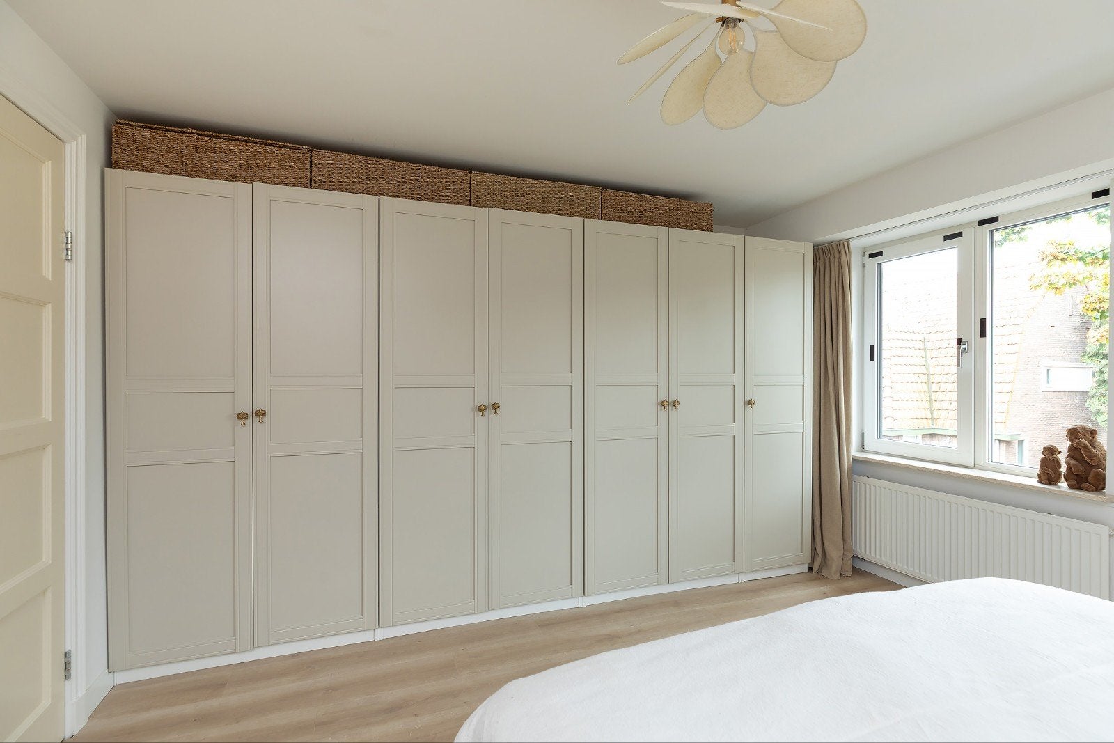 3 Flisberget beige pax kast deuren 50x195