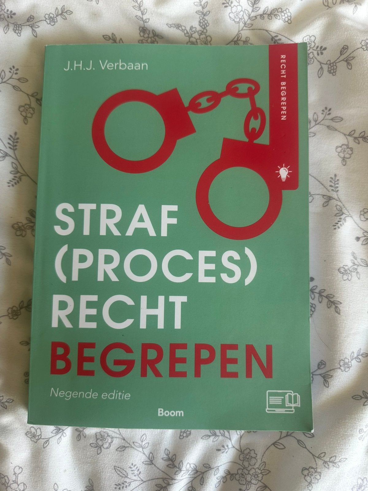 Strafrecht- HBO rechten, Ophalen of Verzenden, Alpha, Zo goed als nieuw, HBO