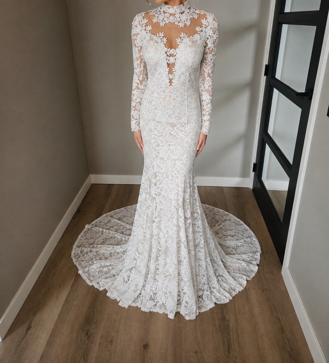 Prachtige trouwjurk nieuw maat 38 kant brige ivory 38, Kleding | Dames, Trouwkleding en Trouwaccessoires, Ophalen of Verzenden