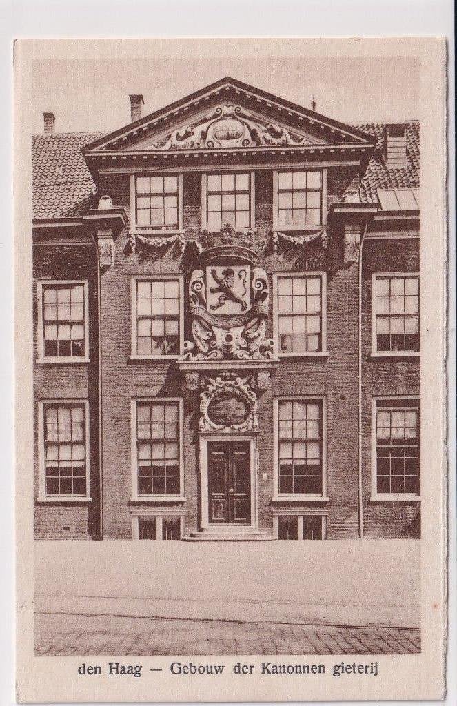 Den Haag Kanonnen gieterij, Verzamelen, Verzenden, Voor 1920, Ongelopen, Zuid-Holland