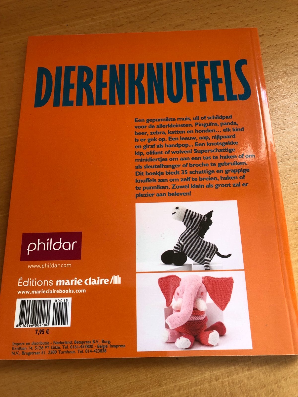Dierenknuffels & Knuffels om te haken of te breien, Boeken, Verzenden, Zo goed als nieuw, Breien en Haken, Geschikt voor kinderen