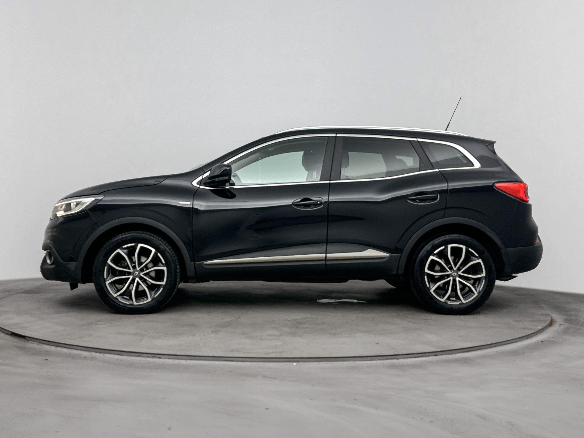 Renault Kadjar 1.2 TCe Intens | Airco Automatisch | Apple Ca, Auto's, Gebruikt, Euro 6, 4 cilinders, Zwart