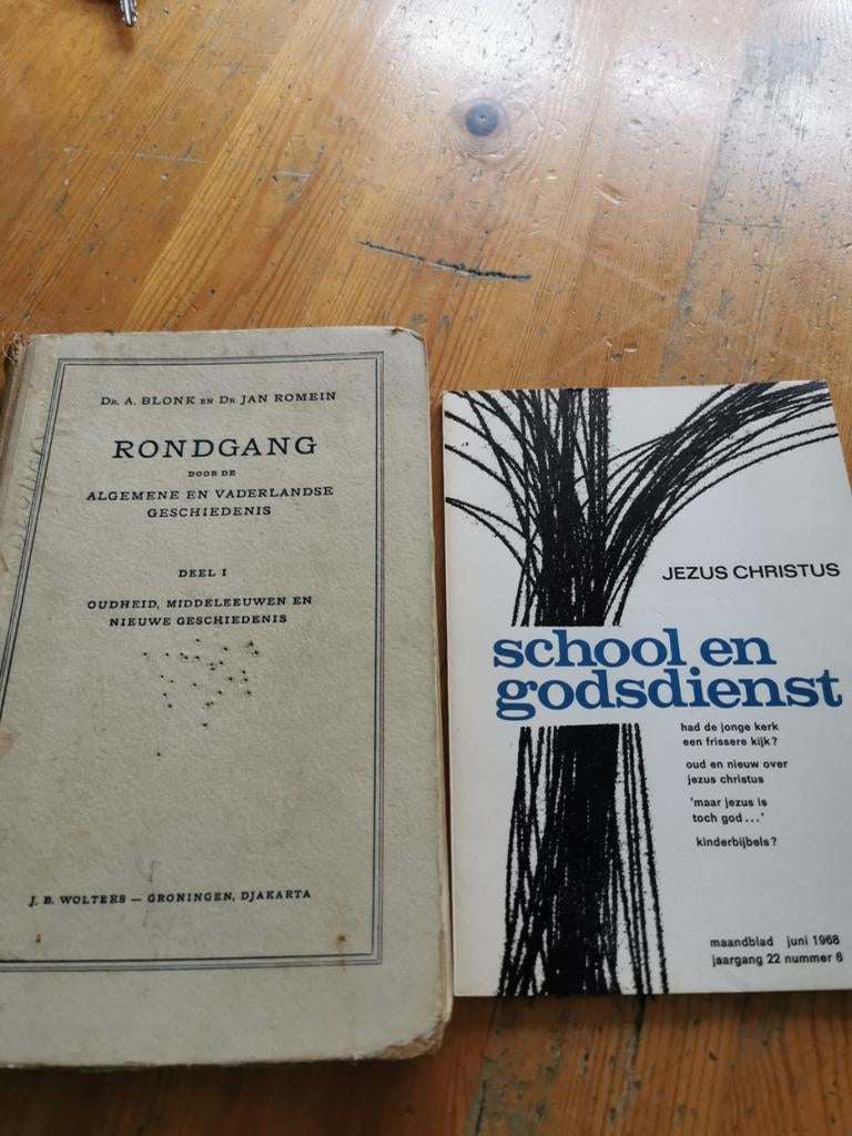 Boek 1950 en 1968 Rondgang En School en Godsdienst, Ophalen of Verzenden