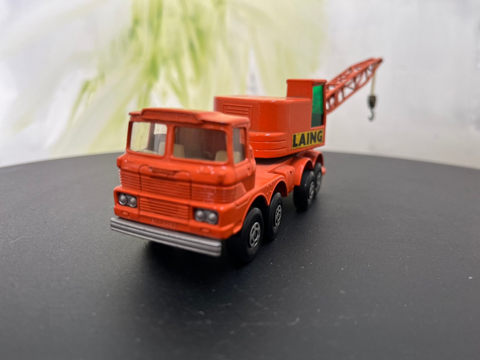 Vintage ijzeren kraanwagen LAING, Ophalen of Verzenden, Gebruikt, Auto