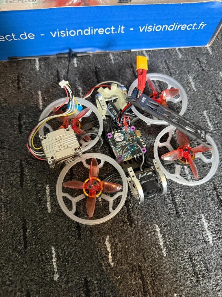 GEPRC Rocket - FPV Drone - 2 Inch - Runcam WASP - Bouwpakket, Ophalen of Verzenden, Zo goed als nieuw, Cameradrone