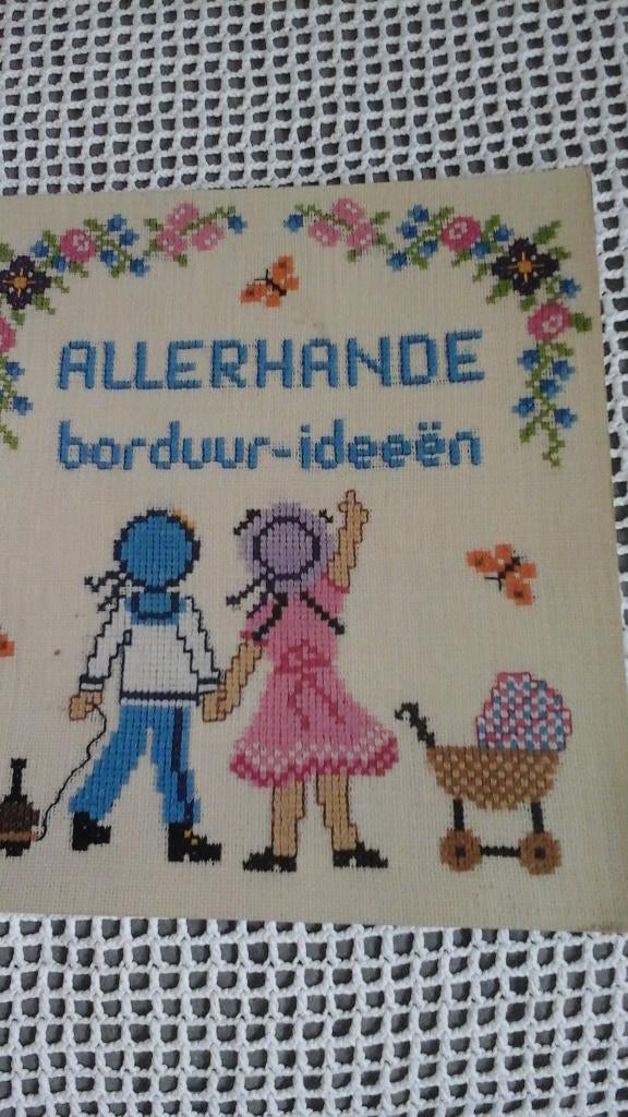 Allerhande borduur ideeën, Hobby en Vrije tijd, Borduren en Borduurmachines, Ophalen of Verzenden, Zo goed als nieuw, Handborduren