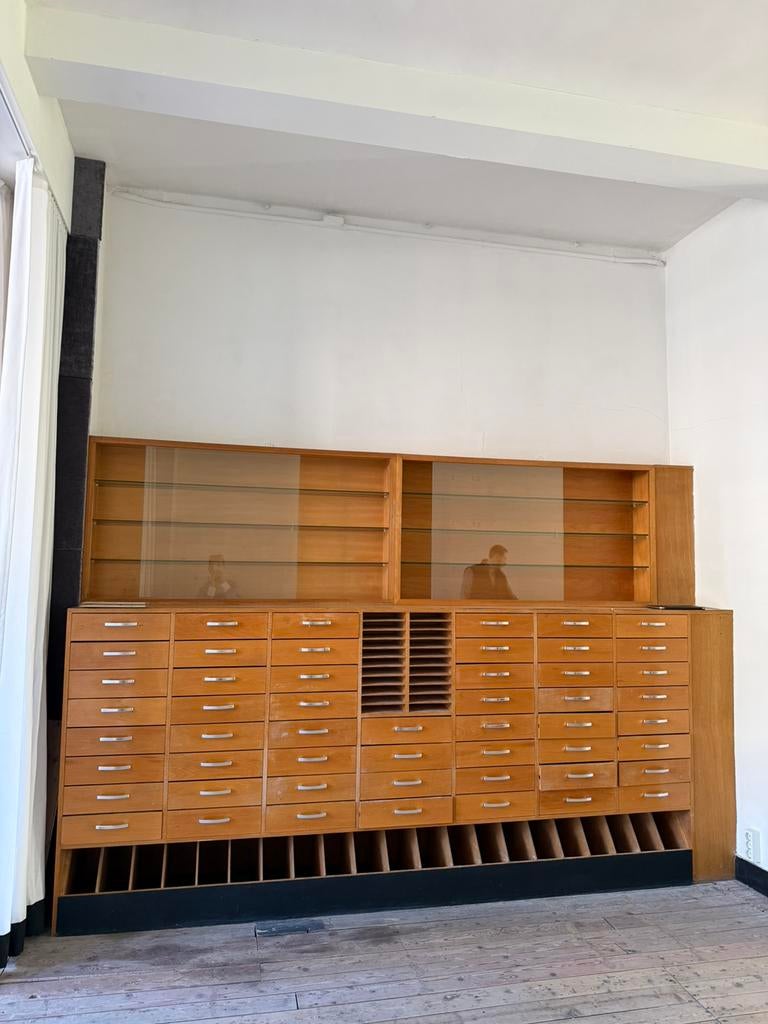 Vintage apothekers kast, Ophalen of Verzenden