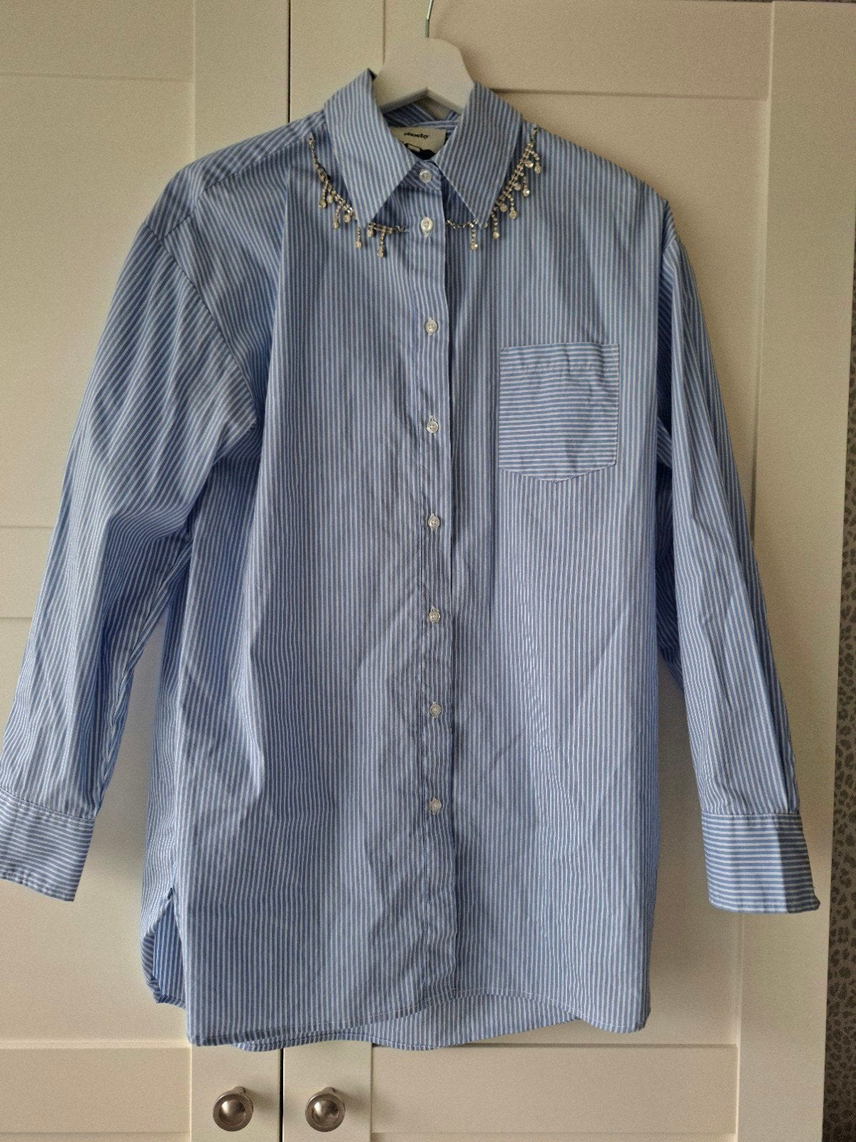 Gestreept Shoeby blouse maat XS/S, Shoeby, Ophalen of Verzenden, Zo goed als nieuw, Maat 34 (XS) of kleiner