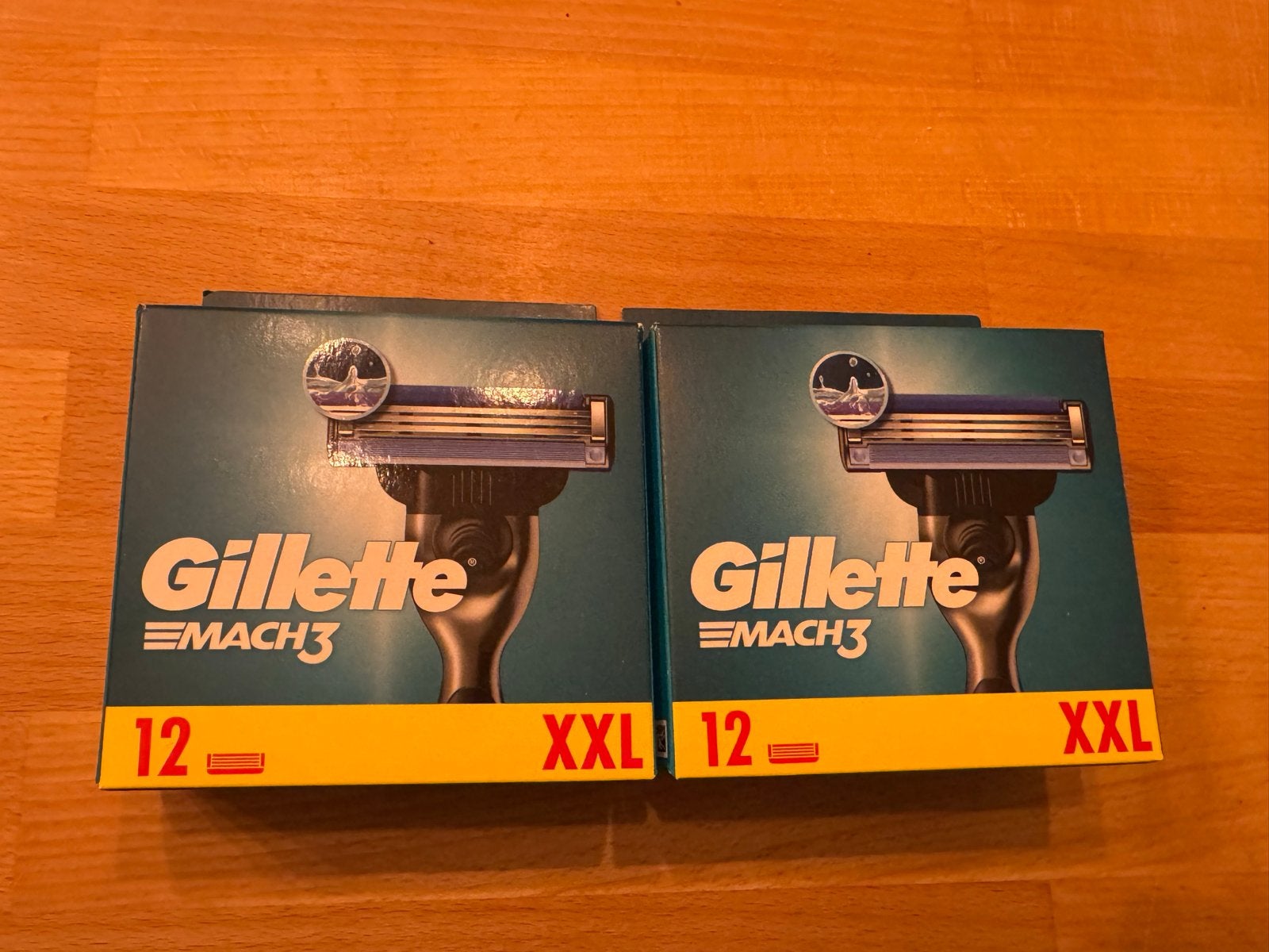 Gillette Mach3 Scheermesjes XXL - 2x12 stuks, Ophalen of Verzenden, Nieuw, Overige typen