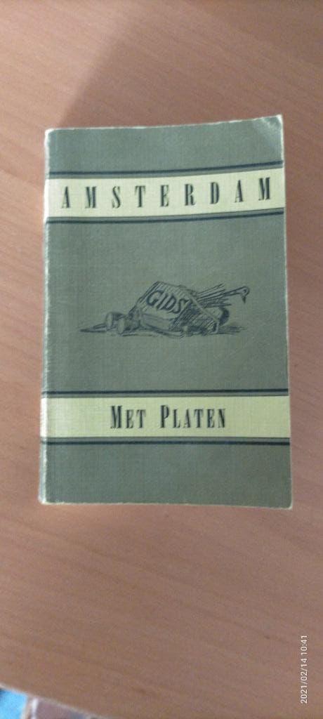 Pocketboekje Amsterdam met platen 1882, Ophalen of Verzenden, Gelezen