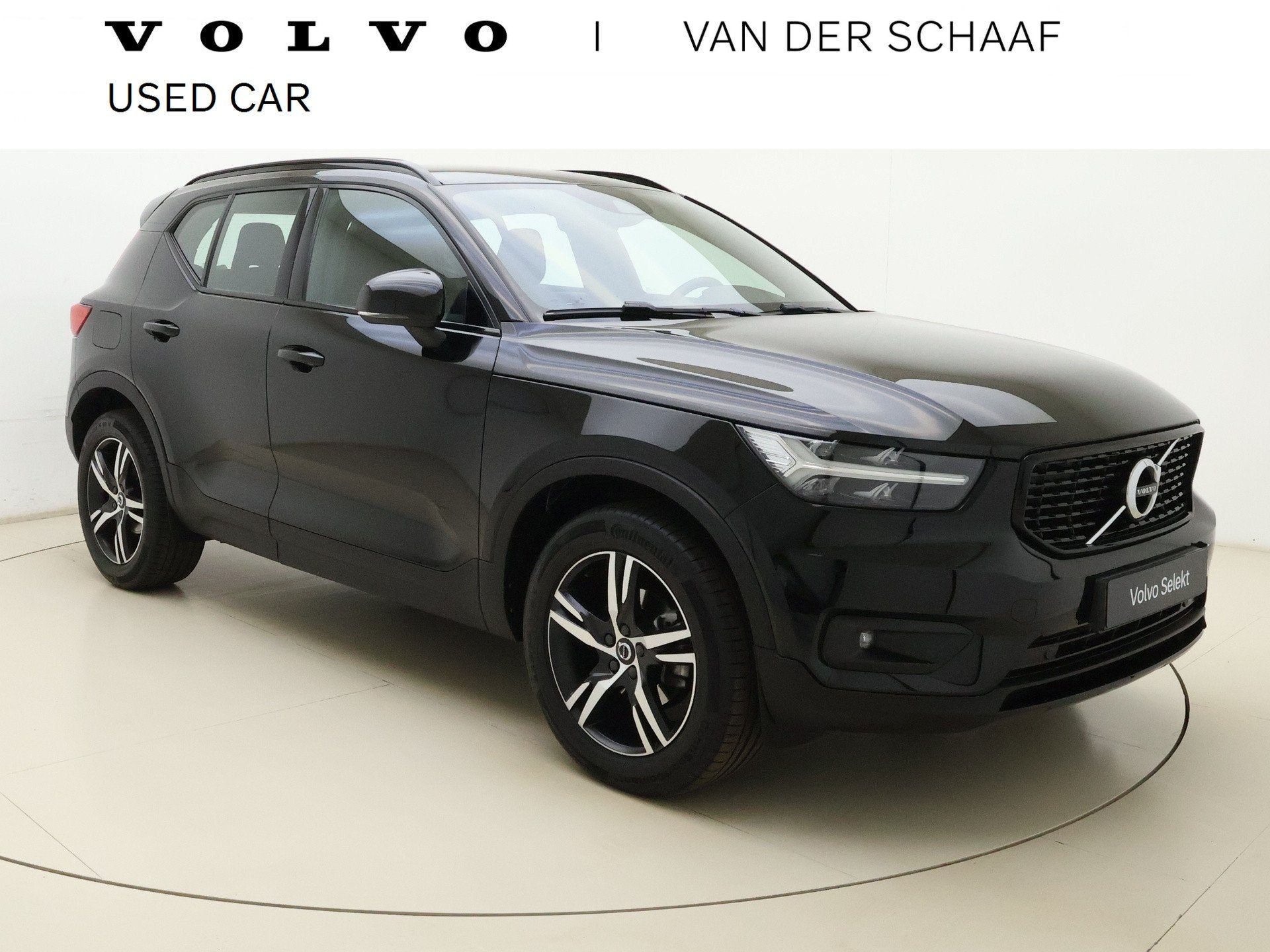 Volvo XC40 T3 163pk Automaat R-Design / Adapt. Cruise / BLIS, Auto's, Volvo, 12 maanden, Gebruikt, Zwart, Origineel Nederlands