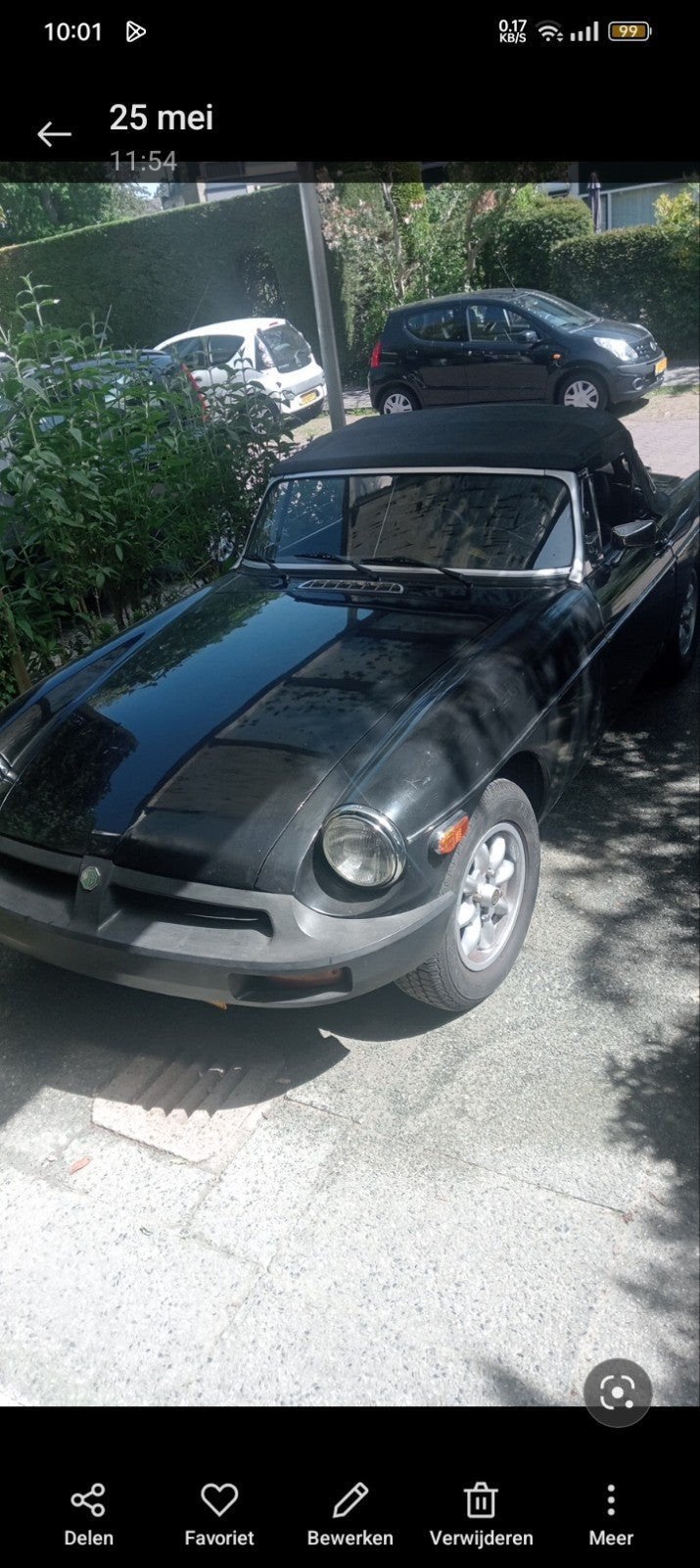 MGB.tourer..1980, Ophalen