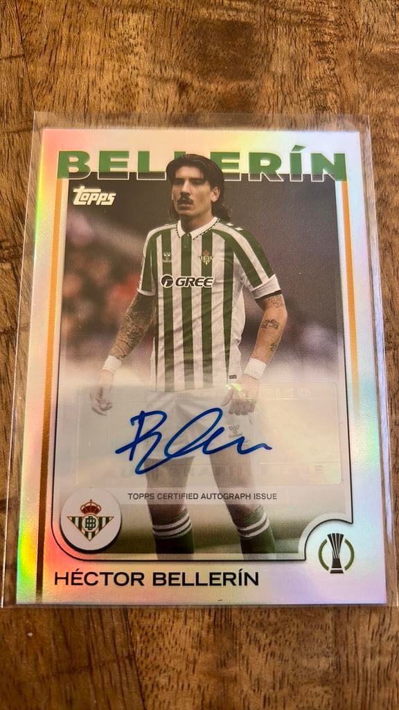 Hector bellerin real betis autograph, Ophalen of Verzenden, Zo goed als nieuw, Buitenlandse clubs