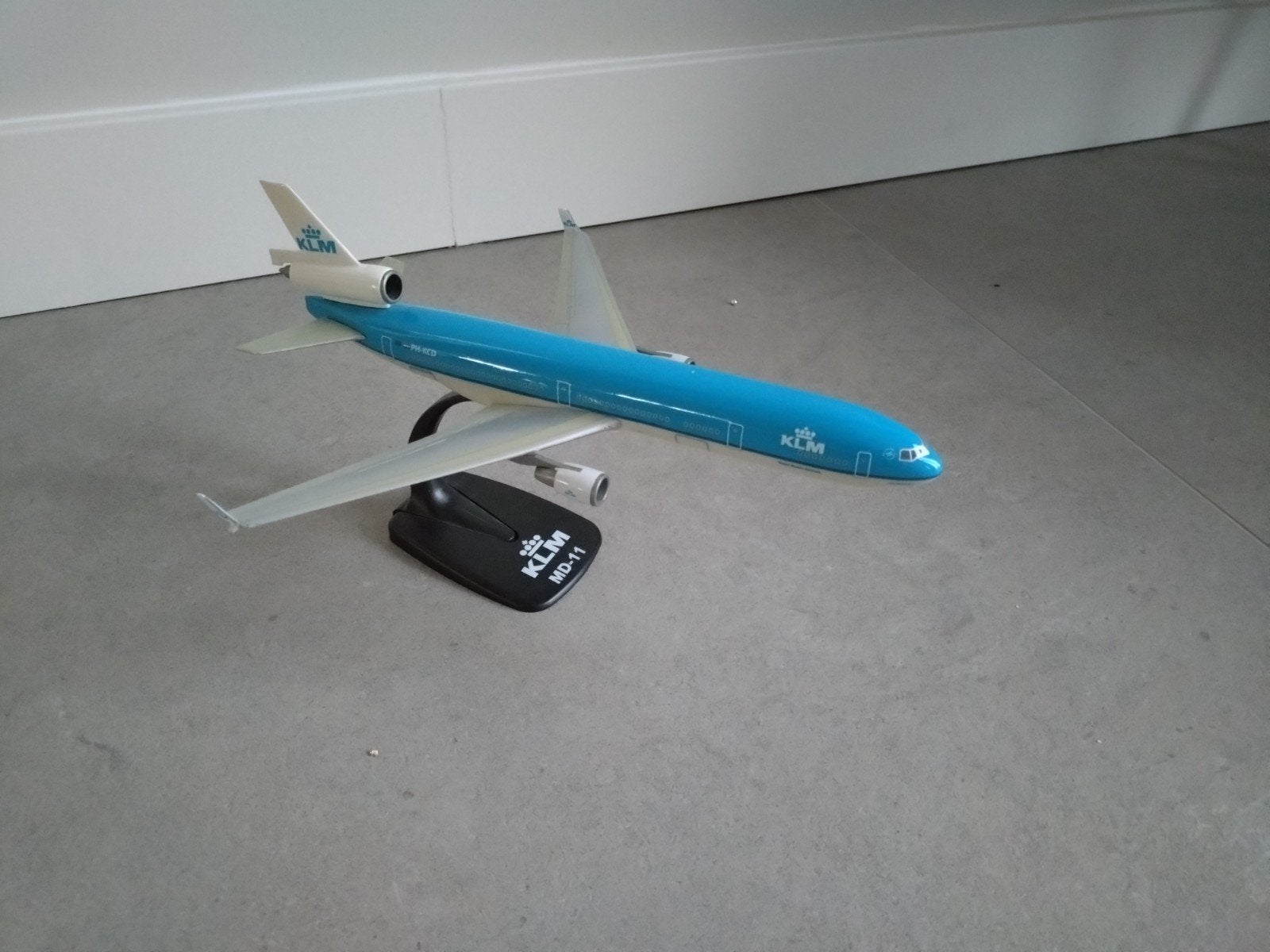KLM MD-11 schaalmodel - Vliegtuig, Overige merken, 1:72 tot 1:144, Ophalen of Verzenden, Zo goed als nieuw