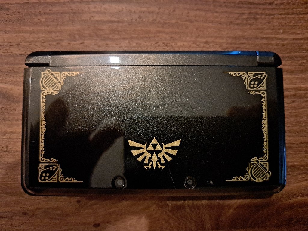 Nintendo 3DS Zelda Edition, Spelcomputers en Games, Spelcomputers | Nintendo 2DS en 3DS, Zwart, Ophalen, Met games, 3DS