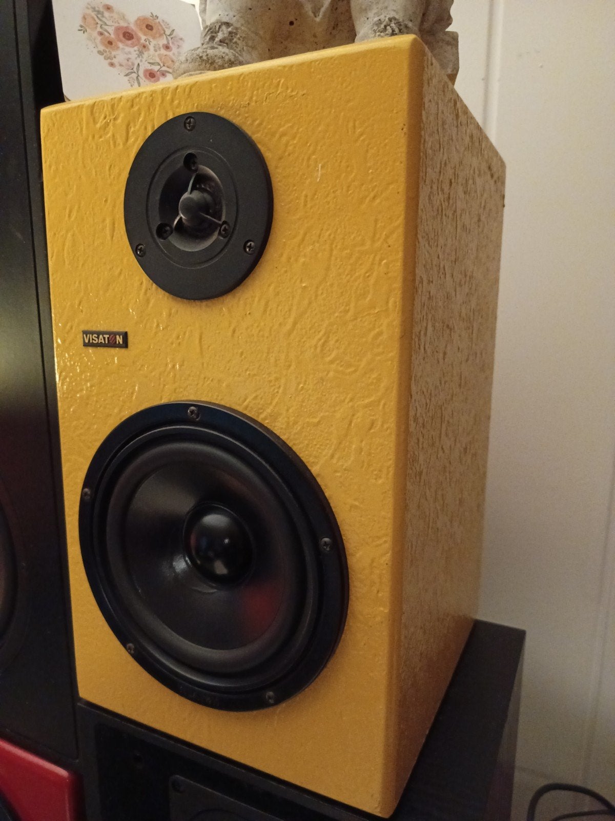 Visaton Alto 1 Luidsprekers - Resonantievrij 22 mm mdf gebou, Audio, Tv en Foto, Luidsprekers, Ophalen, Gebruikt