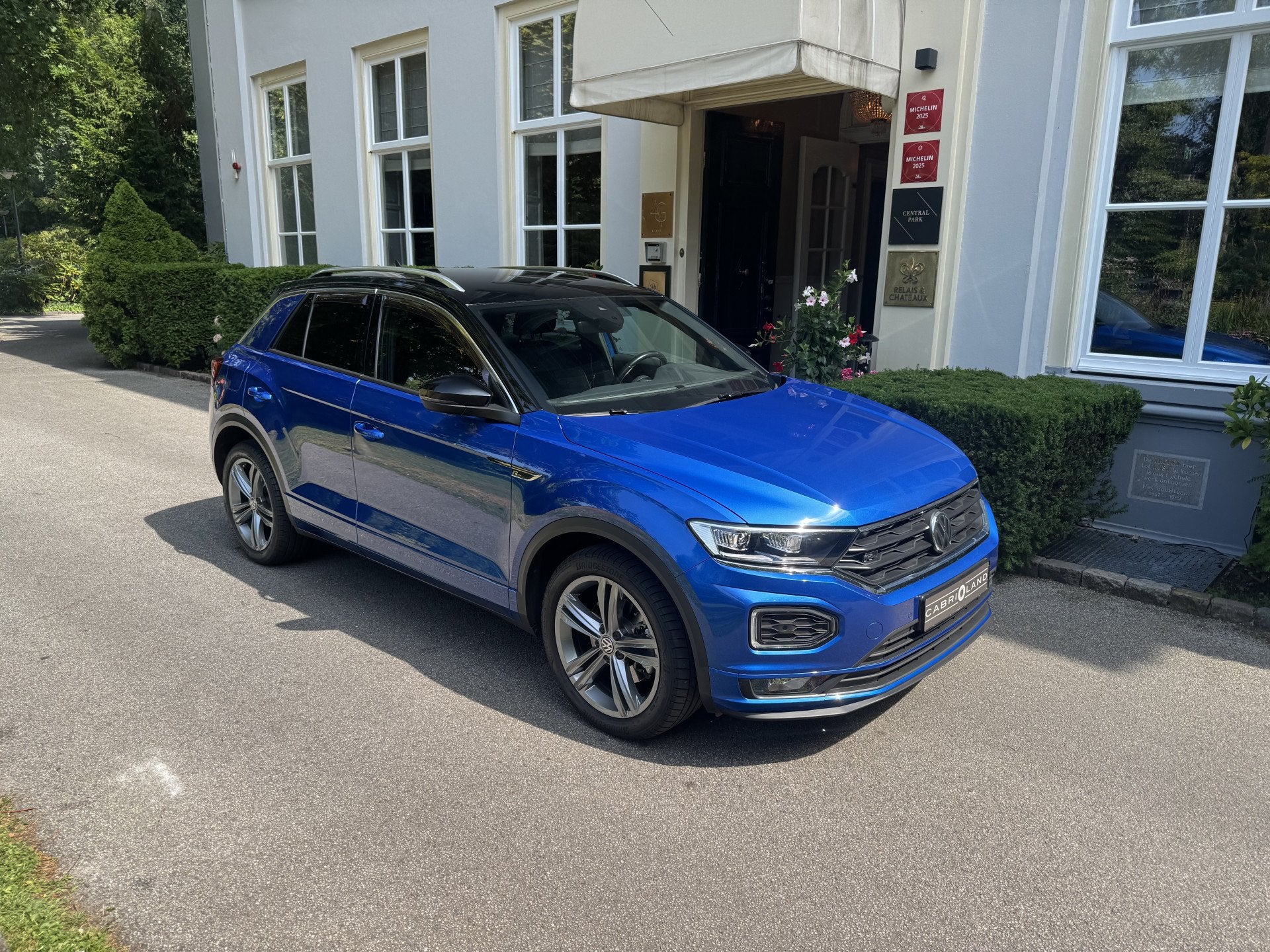 Volkswagen T-Roc 1.5 TSI, R-line, Adaptieve cruise, Carplay, Auto's, Volkswagen, Blauw, Alcantara, Origineel Nederlands, Bedrijf