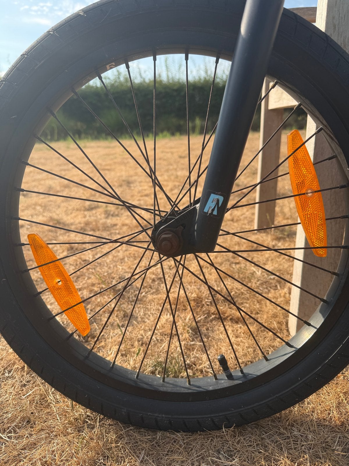 BMX fiets Radio Bike Co. - Lichte schade aan het handvat, Gebruikt, Staal, Velgrem, 20 tot 24 inch