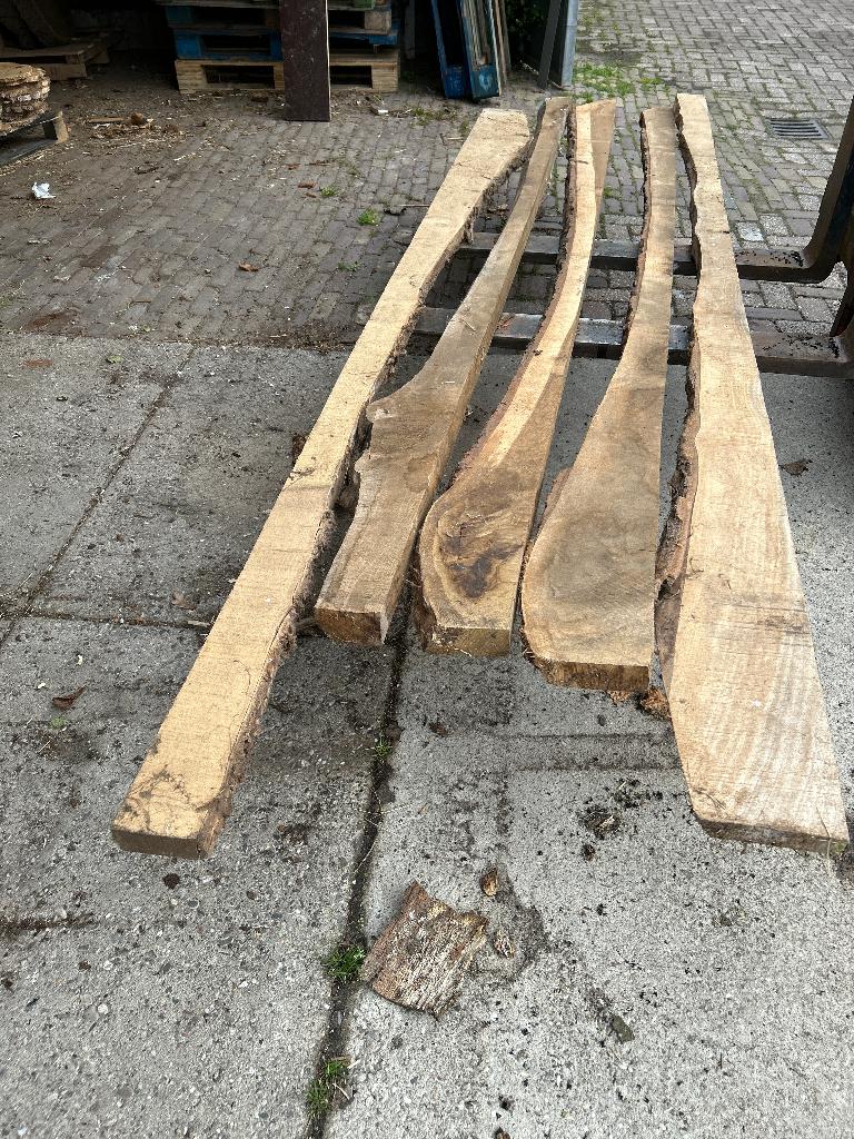 eiken hout planken, Doe-het-zelf en Verbouw, Hout en Planken, Ophalen, Minder dan 25 mm, Eiken, Nieuw