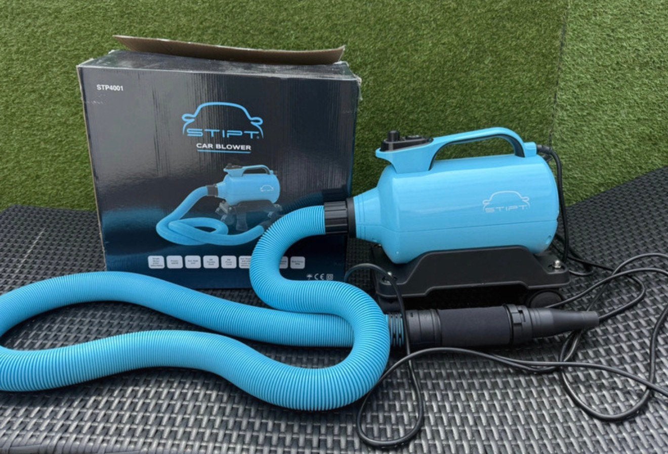 Stipt auto droogblazer ( car blower ) twv €249,95, Ophalen of Verzenden