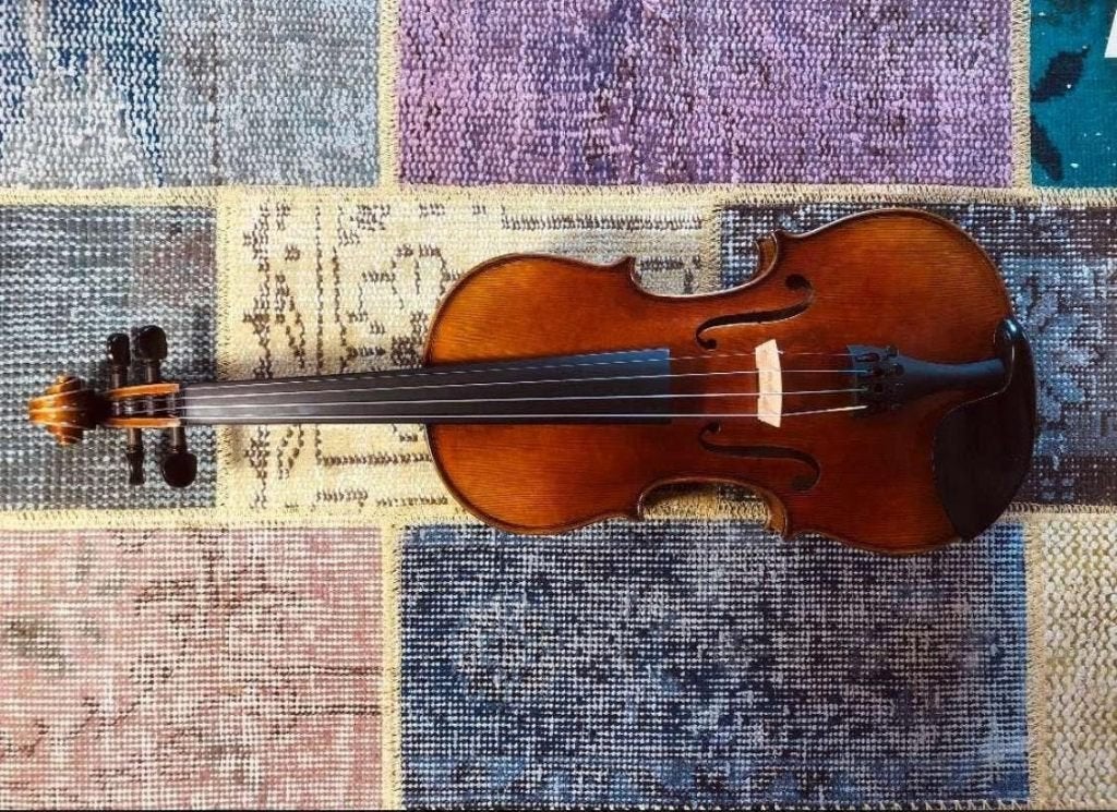 Leuke viool, Muziek en Instrumenten, Strijkinstrumenten | Violen en Altviolen, Nieuw, 4/4-viool, Met koffer, Ophalen