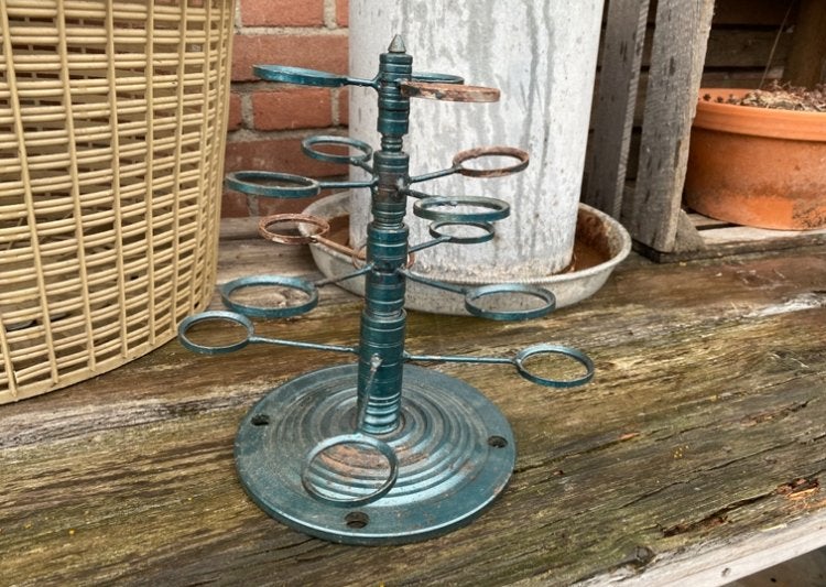 Flessenrekje of wel eierenrekje, Antiek en Kunst, Curiosa en Brocante, Ophalen of Verzenden