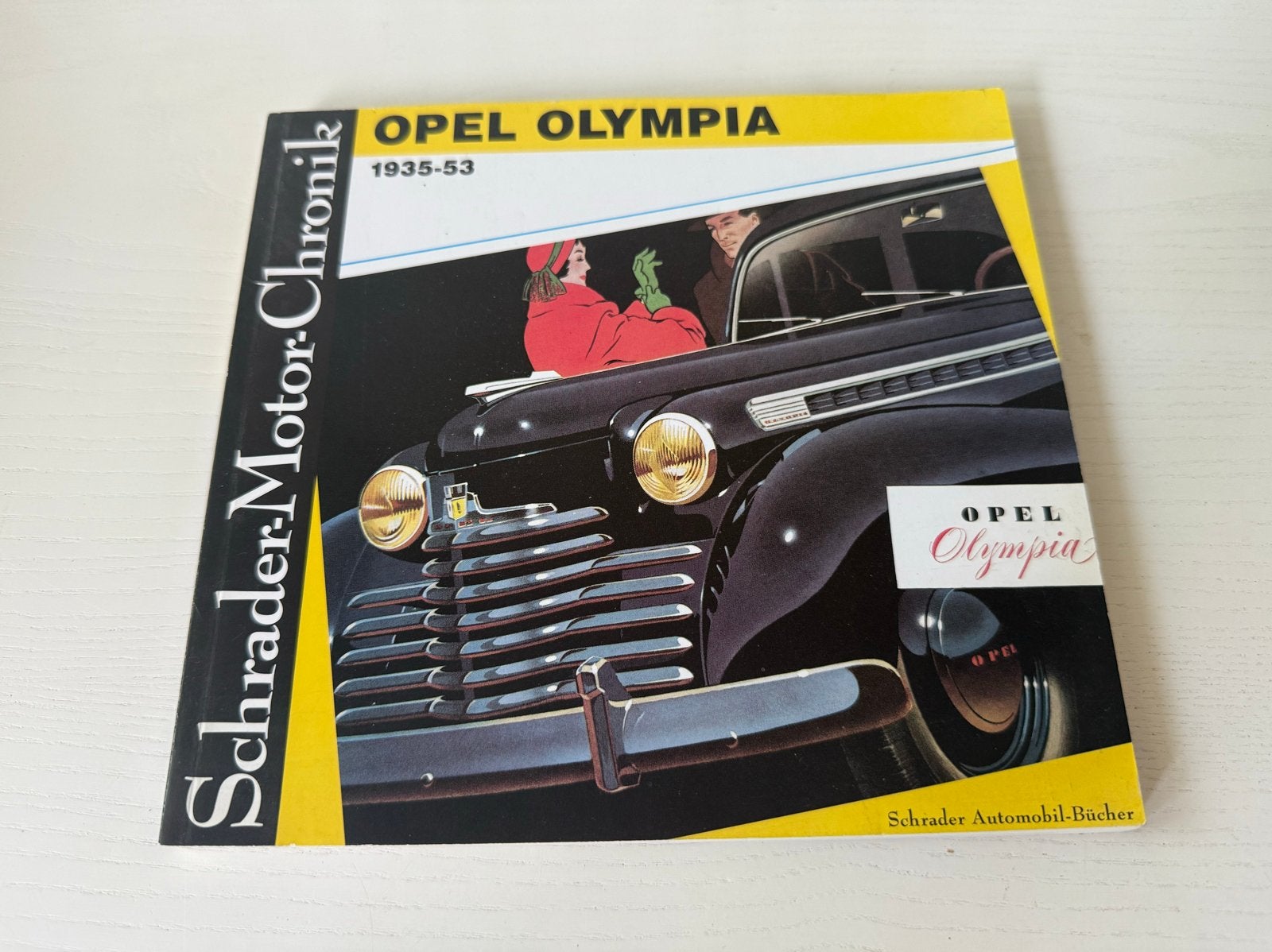Schrader-Motor-Chronik Opel Olympia 1935-53, Ophalen of Verzenden, Zo goed als nieuw, Opel