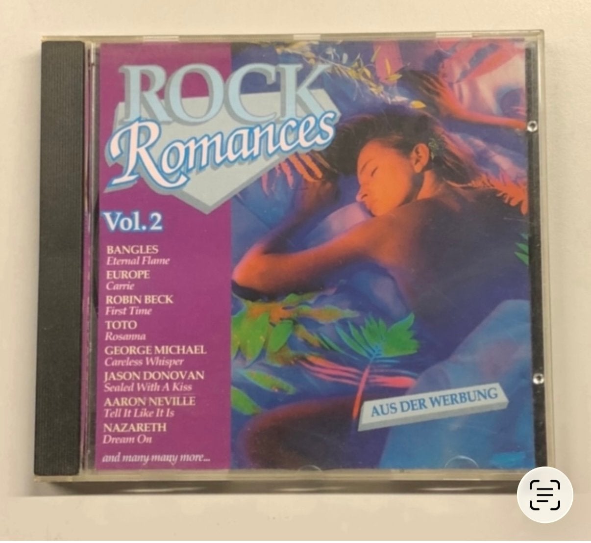 ROCK ROMANCES VOL. 2  CD, Ophalen of Verzenden, Zo goed als nieuw, Pop, Verzamelalbum