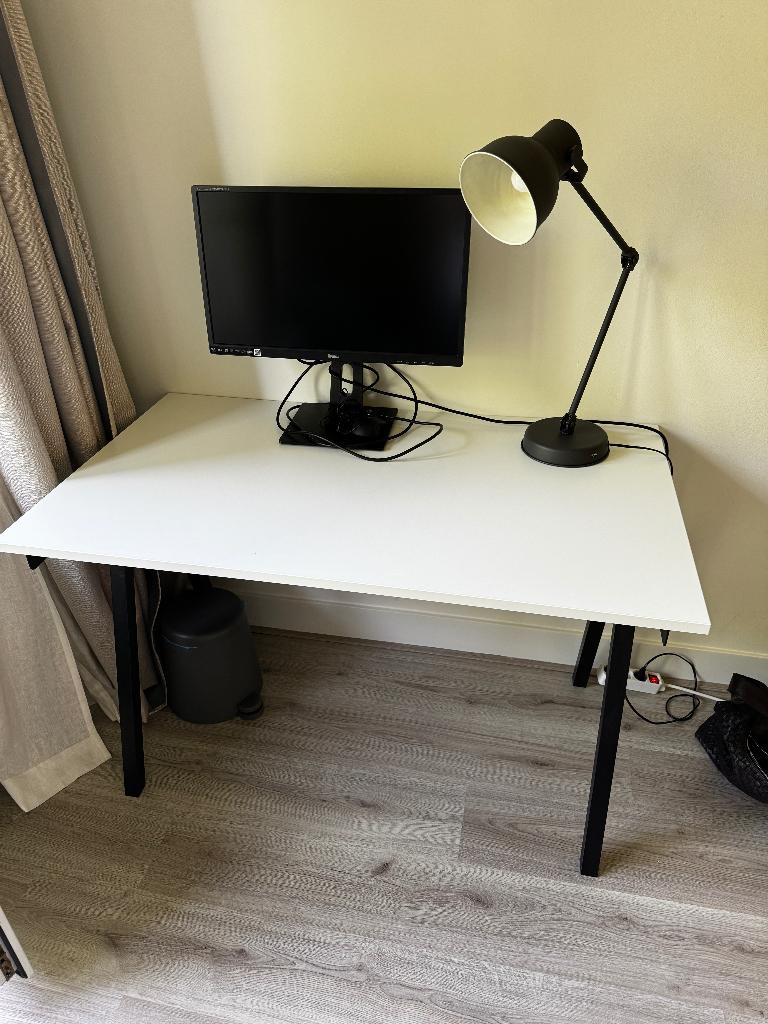 Bureau IKEA Trotten, Ophalen, Zo goed als nieuw, 80 cm, 160 cm