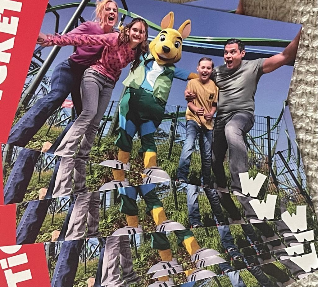 Walibi tickets, Tickets en Kaartjes, Drie personen of meer, Ticket of Toegangskaart