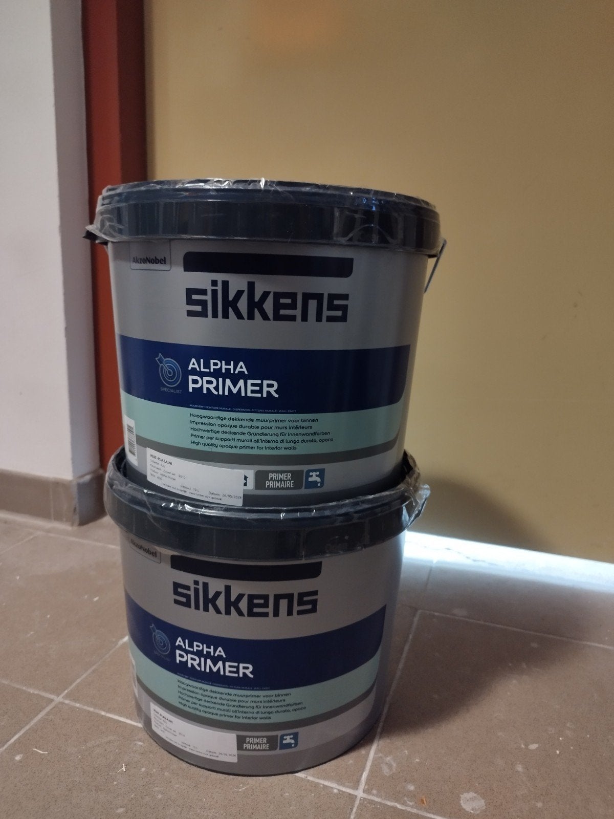 Sikkens alpha primer RAL9010, Ophalen, Nieuw, Wit