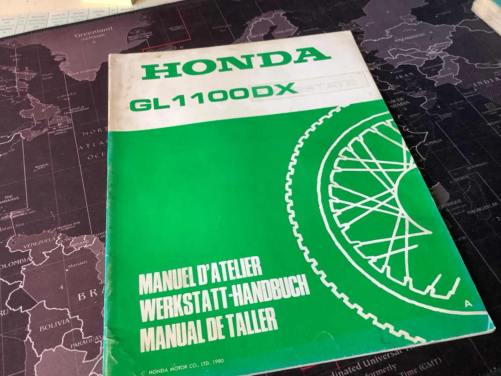 Honda GL1100DX Werkplaatshandboek - Origineel 1980, Verzenden, Honda